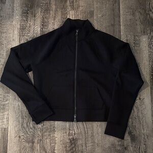 Abercrombie and Fitch YPB Full Zip Sweatshirt - Black - Size Large